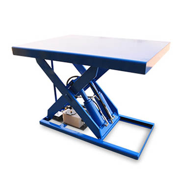 Hydraulic lift tables